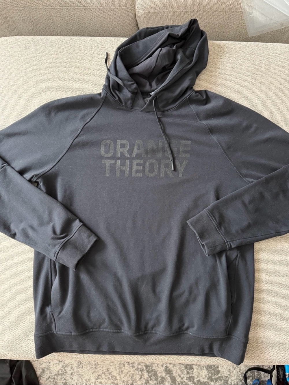 Orangetheory Black Logo Pullover Hoodie